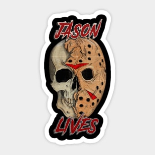 Jason lives Sticker